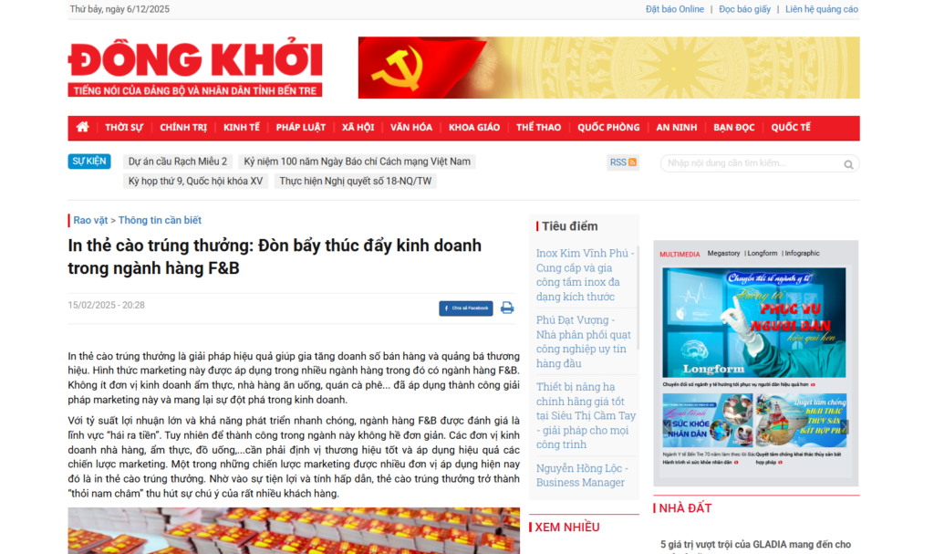 Bao Dong Khoi Vinh Long