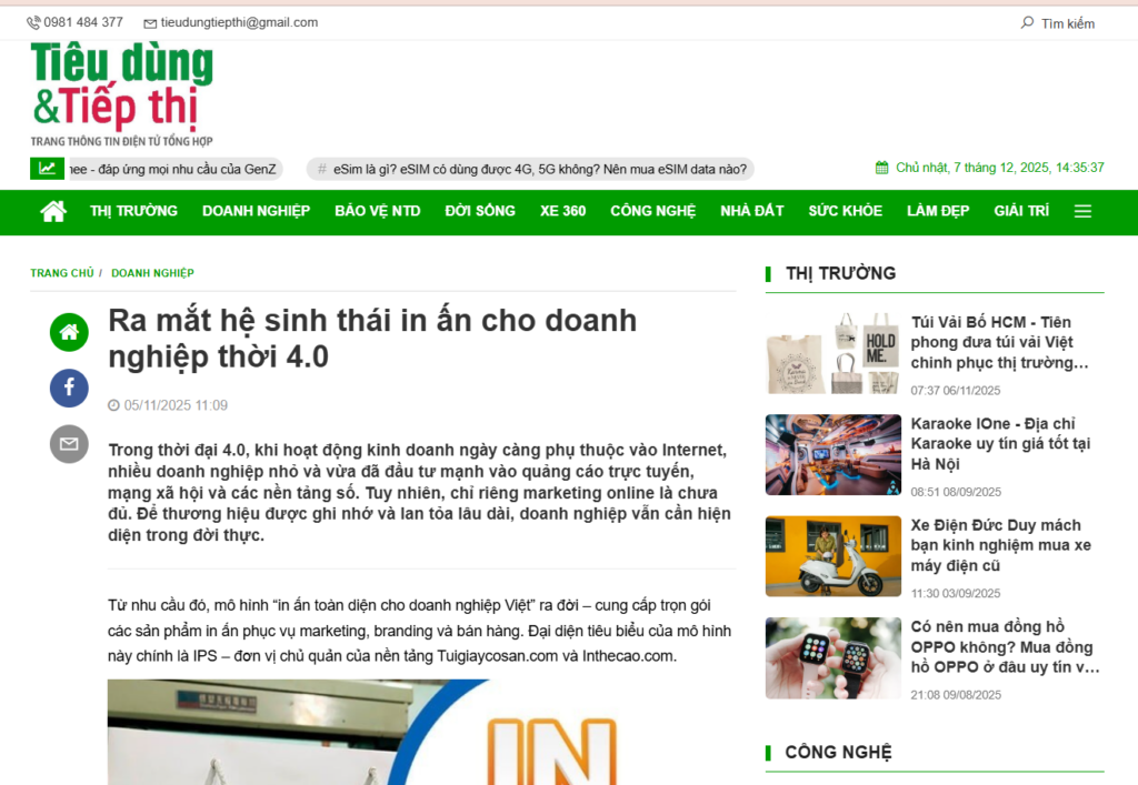 Bao Tieu Dung Tiep Thi